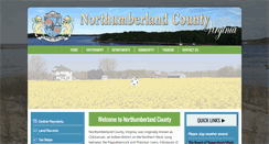 Desktop Screenshot of co.northumberland.va.us