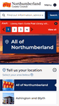 Mobile Screenshot of northumberland.gov.uk